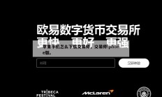 苹果手机怎么下载交易师，交易师iphone版。